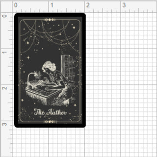 The Author Sticker Salient Books - Salient Books