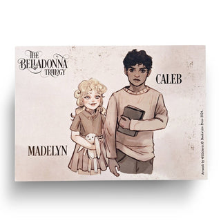The Belladonna Trilogy - Madelyn and Caleb - Art Print TF Johnson - Salient Books
