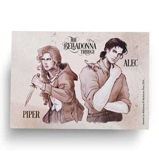 The Belladonna Trilogy - Piper and Alec - Art Print TF Johnson - Salient Books