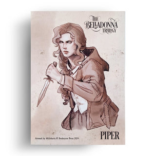 The Belladonna Trilogy - Piper - Art Print TF Johnson - Salient Books