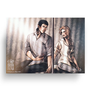 The Cold Blade of Fear - Art Print TF Johnson - Salient Books