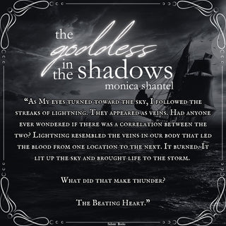 The Goddess in the Shadows - Signed Monica Shantel - Salient Books