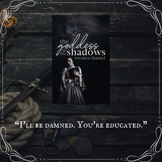 The Goddess in the Shadows - Signed Monica Shantel - Salient Books