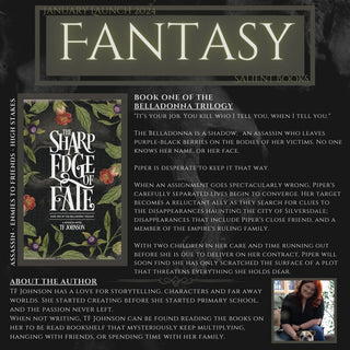 The Sharp Edge of Fate -First Edition TF Johnson - Salient Books