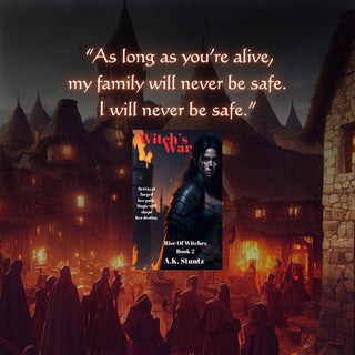 Witch's War A.K. Stuntz - Salient Books