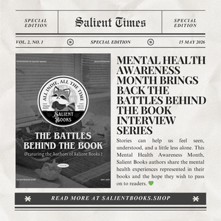 The Battles Behind the Book: Mental Health Awareness Month 2026