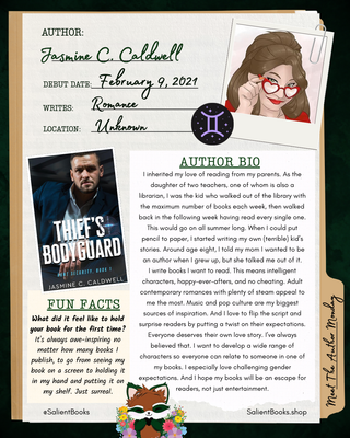 Thief's Bodyguard by Jasmine C. Caldwell