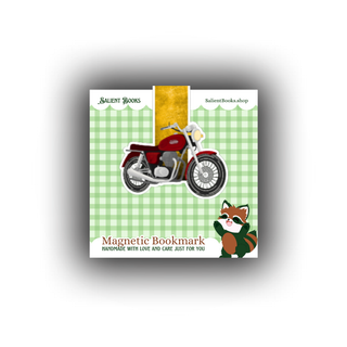 A Casualty of Fate - Jameson's Motorcycle - Magnetic Bookmark