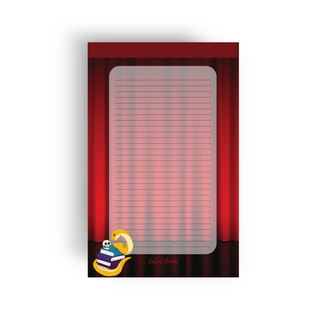 Aspen Theater Lined Tear-away Stationary Pad