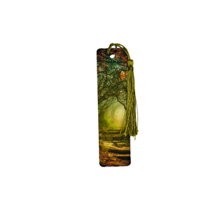 Autumn Forest Metal Bookmark