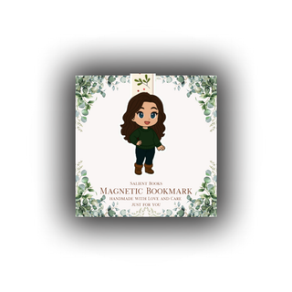 Bookmas Jasmine Magnetic Bookmark