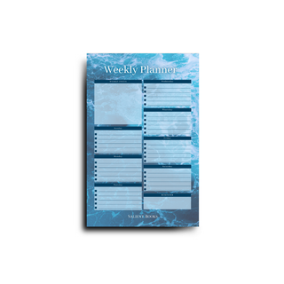 Deep Ocean Weekly Planner Pad
