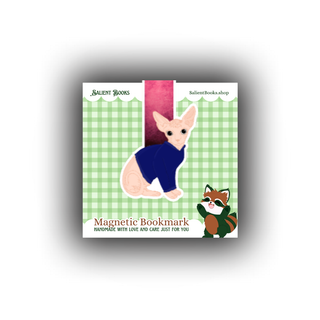 Entwined With Fate - Hot Dog in a Sweater - Magnetic Bookmark