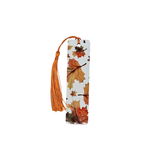 Fall Leaves Metal Bookmark
