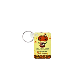 Furfur Fall Balloon Metal Keychain