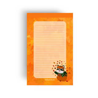 Furfur Fall Lined Tear-away Stationary Pad