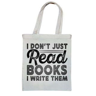 I Don't Just Read Books Tote Bag - Salient Books