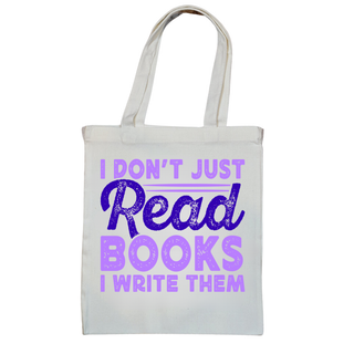 I Don't Just Read Books Tote Bag - Salient Books