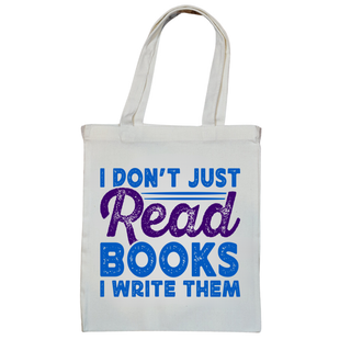 I Don't Just Read Books Tote Bag - Salient Books