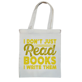 I Don't Just Read Books Tote Bag - Salient Books