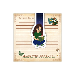 Jasmine Reading - Inkhaven - Magnetic Bookmark