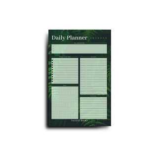 Jungle Daily Planner Pad