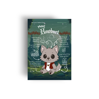 Meet Hewburt Art Print
