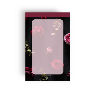 Moody Flower Tear-away Stationary Pad