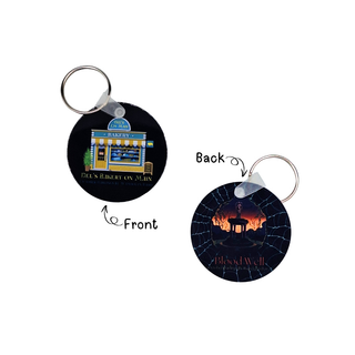 October Darlings Metal Keychain