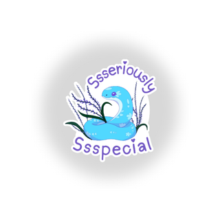 Orchid - Seriously Special - Waterproof Sticker