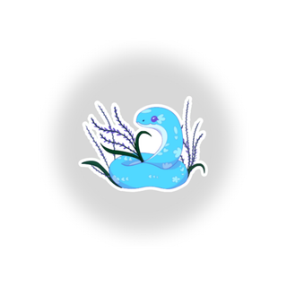 Orchid Waterproof Sticker