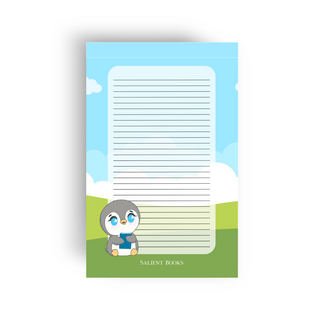 Penelope Lined Tear-away Stationary Pad