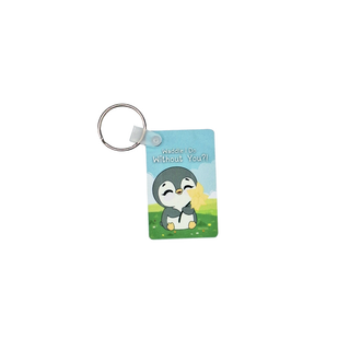 Penelope - Waddle I do - Metal Keychain