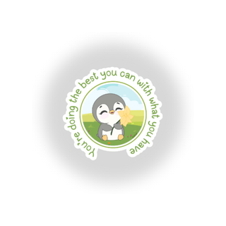 Penelope - The Best You Can - Waterproof Sticker