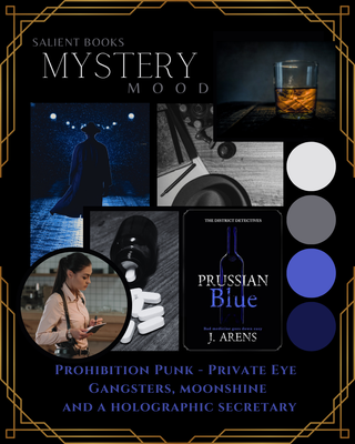 Prussian Blue by J. Arens - Signed