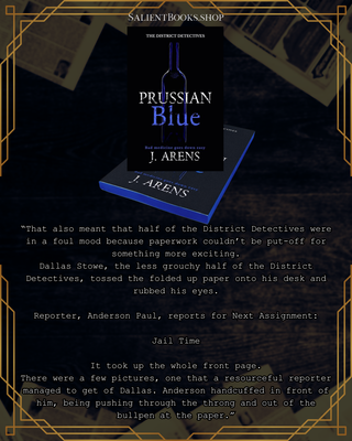 Prussian Blue by J. Arens - Signed