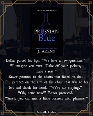 Prussian Blue by J. Arens - Signed