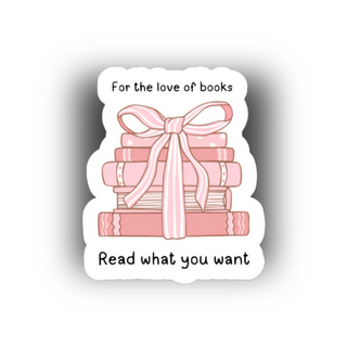 Read What You Want Sticker Salient Books - Salient Books