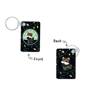Salient Books Metal Keychain