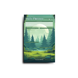Salient Forest Daily Planner Pad