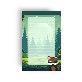Salient Forest Furfur Lined Tear-away Stationary Pad