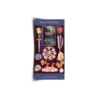 Seven Deadly Sins Sticker Sheet - Salient Books