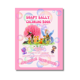 Soapy Sally Coloring Book: A Companion to the Bubble Fox Hollow Series