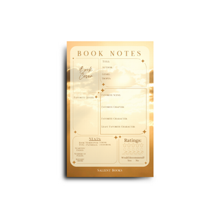 Sunrise Book Notes Pad