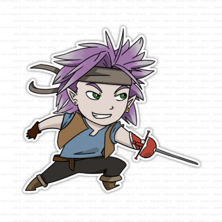 Triple Strike: Sven Fighting Sticker