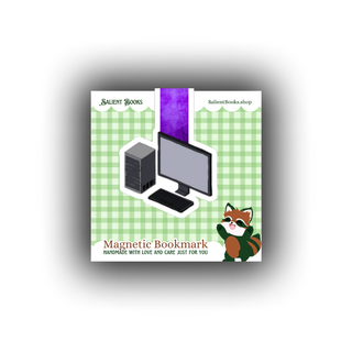 The Fate Sequence - Carson's Computer - Magnetic Bookmark