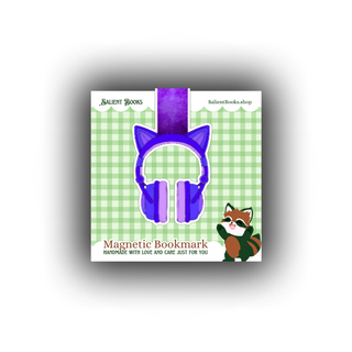 The Fate Sequence - Sarah's Headphones - Magnetic Bookmark