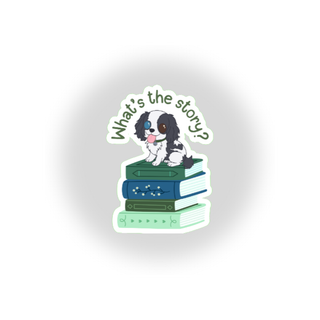 Wishbone -What's the Story - Waterproof Sticker