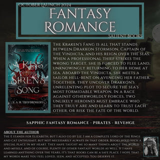 A Kiss of the Siren's Song by E.A.M. TrofimenkoffPaperback - Salient Books