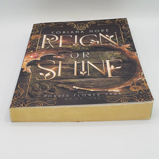 Reign or Shine By Coriana Hope - Sprayed Edge Signed First EditionPaperback - Salient Books